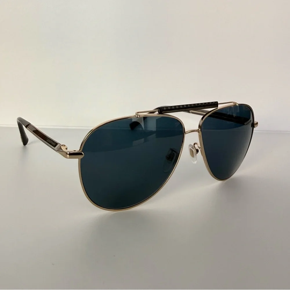 NEW!!! CHOPARD men aviator sunglasses SCH C94 300P Retail 850$